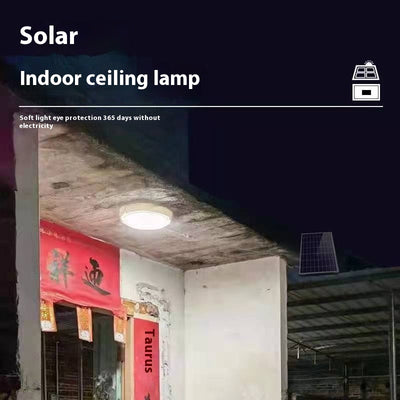 Lámpara Solar de Techo para Pasillos e Interiores - Image 6
