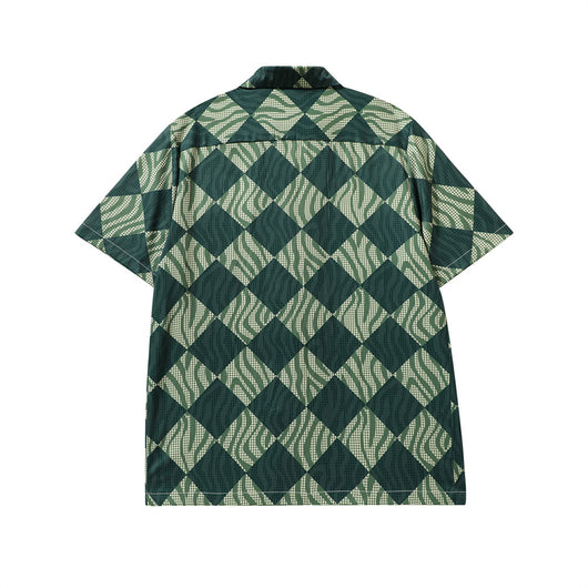 Camisa Cuadros Manga Corta Diamond para Hombre - Image 9