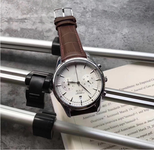 Reloj de Cuarzo para Hombre con Cuero Impermeable - Image 11