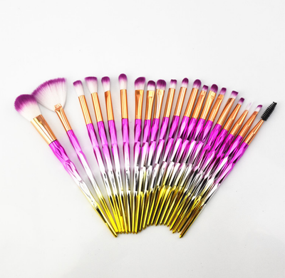 Set de 20 Sombras Multicolor con Brochas Profesionales de Maquillaje - Image 4