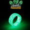 Anel de Pipoca Luminoso Verde 10