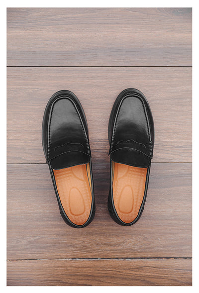Zapatos Casuales de Cuero para Hombre con Suela Flexible - Image 12
