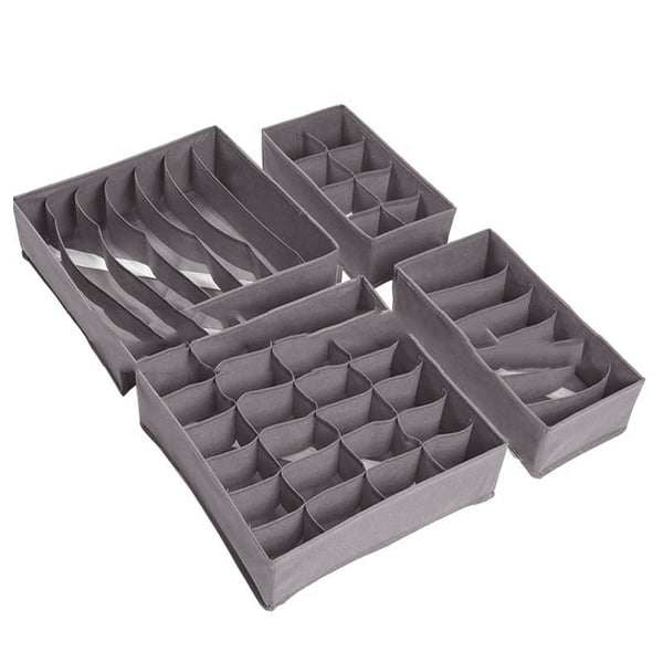 Organizador de Ropa Interior con 4 Cajones Divisibles - Image 3