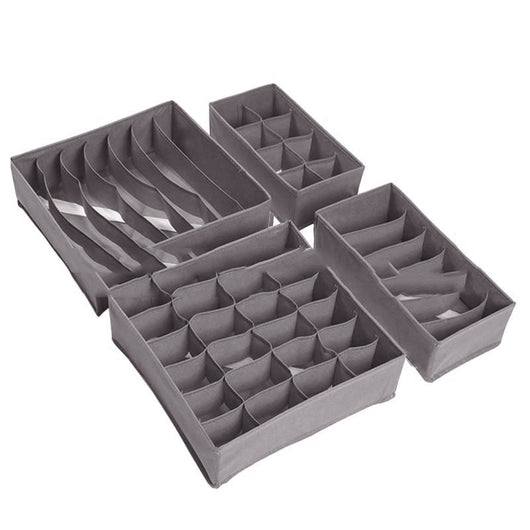 Organizador de Ropa Interior con 4 Cajones Divisibles - Image 3