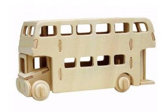 Rompecabezas 3D de Madera para Niños - Juguete Educativo DIY - Image 3