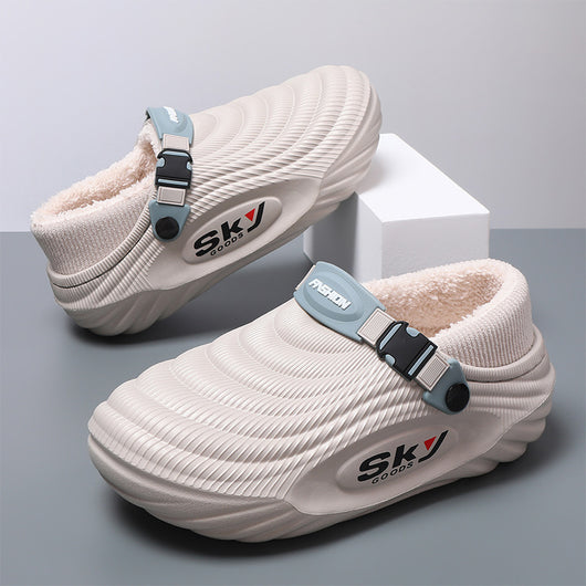 Pantuflas Térmicas para Hombre con Suela Elevadora y Forro Polar - Image 3