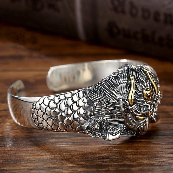 Pulsera Vintage Personalizada Roc Dominante para Hombre