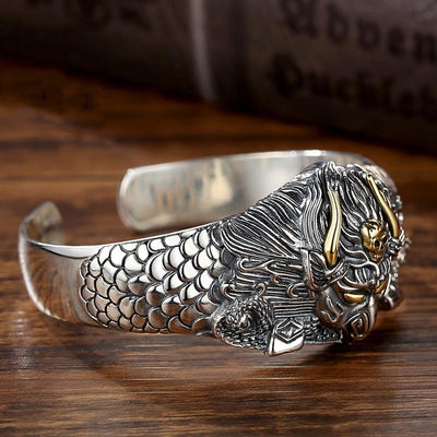 Pulsera Vintage Personalizada Roc Dominante para Hombre - Image 2