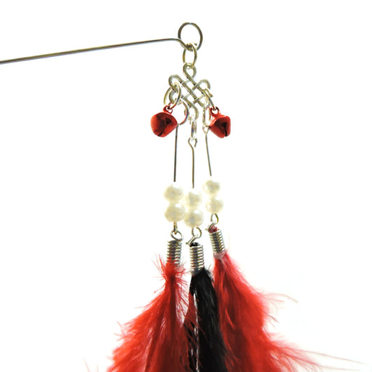 Cascabeles de Plumas para Gatos - Juguete Divertido e Interactivo - Image 2