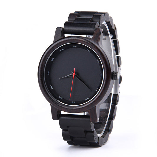Reloj de Madera Ébano para Hombre