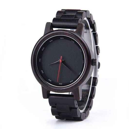 Reloj de Madera Ébano para Hombre