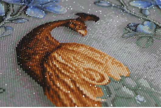 Cuadro de Diamantes 5D Pavo Real - Pintura de Diamante Decorativa - Image 3