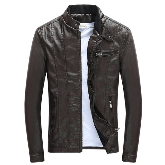 Chaqueta Slim Fit con Cuello Alto y Cierre - Image 7