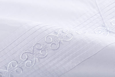 Camisa de Rayas Guayabera Clásica para Hombre - Image 11