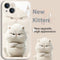 Funda para Celular con Diseño de Gato Adorable y Divertido