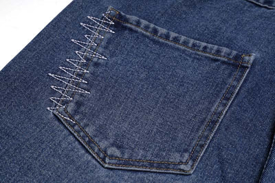 Pantalones Casuales Lavados Versátiles para Hombre - Image 9
