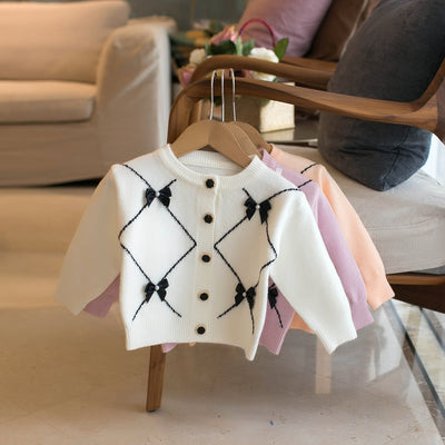 Cardigan Niña con Moño - Suéter Elegante para Niñas - Image 13