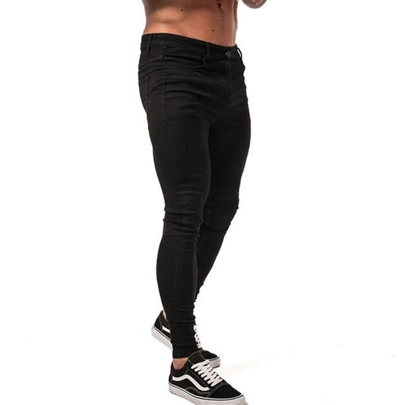 Pantalones Jeans Patchwork Fit Clásico para Hombre
