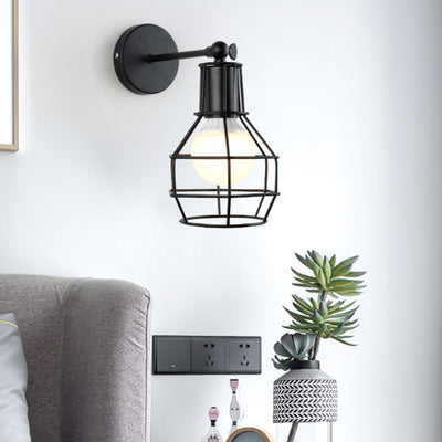 Lámpara de Pared Industrial Estilo Americano Hierro Forjado Minimalista - Image 24