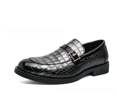 Zapatos de Cuero Casual Plus Size para Hombre - Estilo Moderno y Cómodo - Image 9