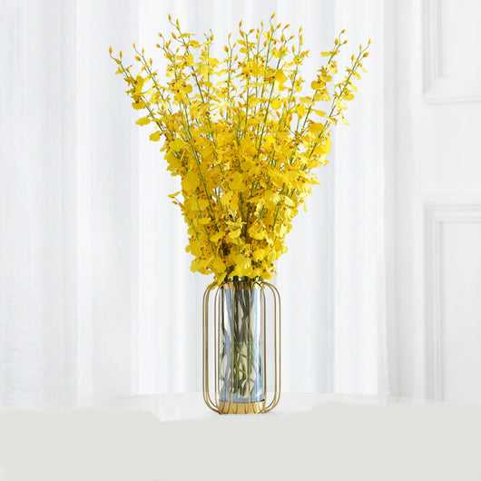 Jarrón Decorativo de Lujo con Flores Secas Simuladas para Sala de Estar - Image 11