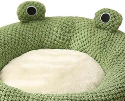Cama para Gatos en Forma de Rana - Cueva Cómoda para Mascotas Pequeñas - Image 4