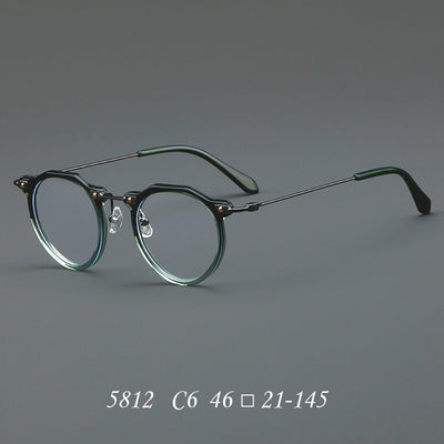 Gafas Retro Metal 5812 - Lentes Ópticas Estilo Vintage - Image 11