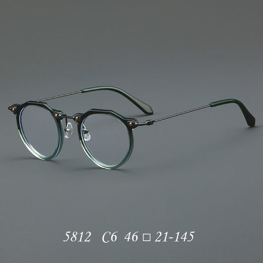 Gafas Retro Metal 5812 - Lentes Ópticas Estilo Vintage - Image 11