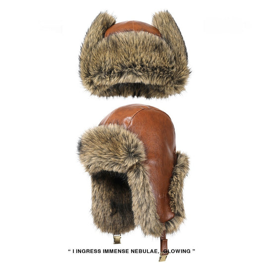 Gorro Ciclista Retro con Forro Polar y Protección Térmica para Oídos - Image 5