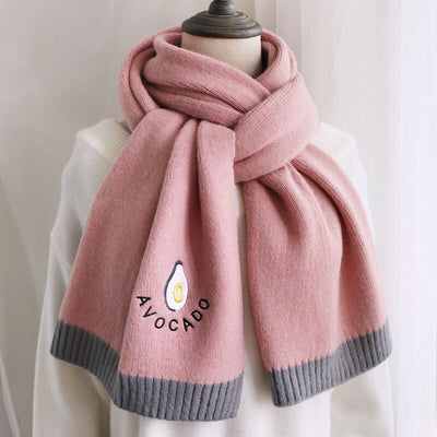 Bufanda Tejida Estilo Otoño Invierno Japonés - Image 7