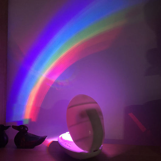 Lámpara Proyectora de Cielo Estrellado con Arcoíris - Luz Nocturna para Dormitorio - Image 7