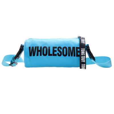 Bolso Bucket Diagonal Estilo Occidental con Letras - Image 9