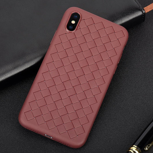 Funda Tejida de Lujo con Patrón Geométrico - Image 3