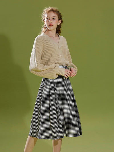 Cardigan de Punto Verde Pasto - Suéter Versátil y Confortable - Image 3
