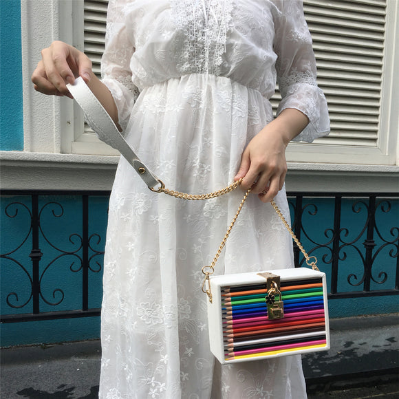 Estuche Organizador de Lápices de Color con Cierre de Seguridad