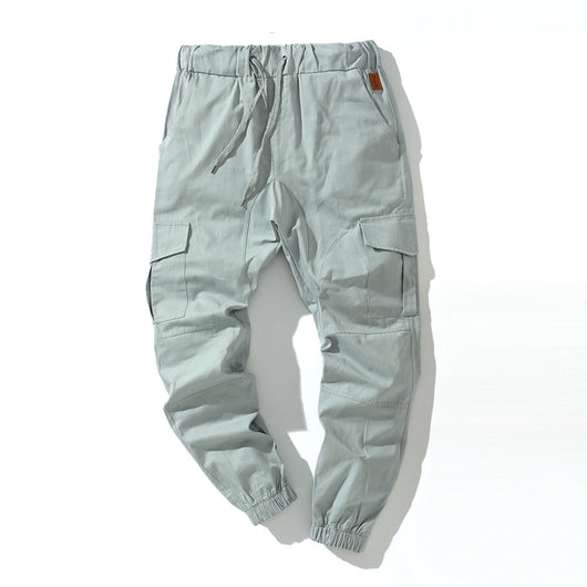 Pantalones deportivos de algodón con múltiples bolsillos - Image 18
