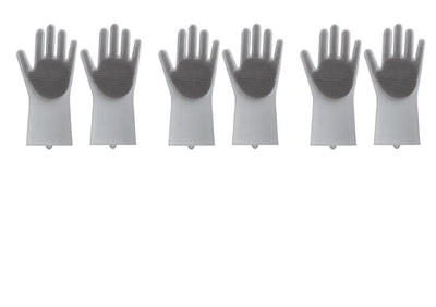 Guantes de Limpieza Resistentes al Calor con Cepillo de Silicona - Image 23