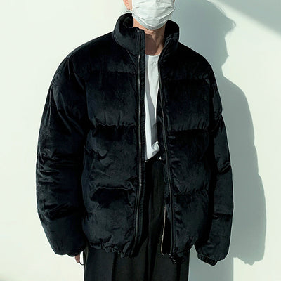 Abrigo Hombre Estilo Coreano Oversize Acolchado Grueso Invierno - Image 16