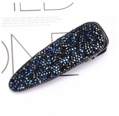 Broche de Cabello de Cristal Geométrico con Strass - Image 4
