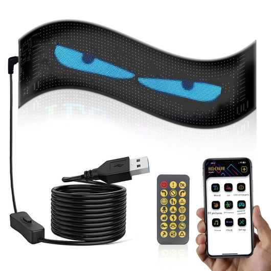 Pantalla Inteligente Bluetooth Flexible para Publicidad Automotriz - Image 4