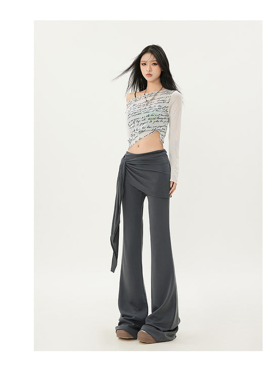 Pantalones Acampanados Cintura Baja Slim Fit - Image 19