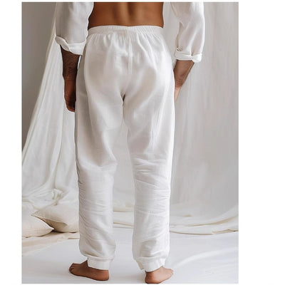 Pantalones Hombre Verano Cintura Elástica Transpirables - Image 8
