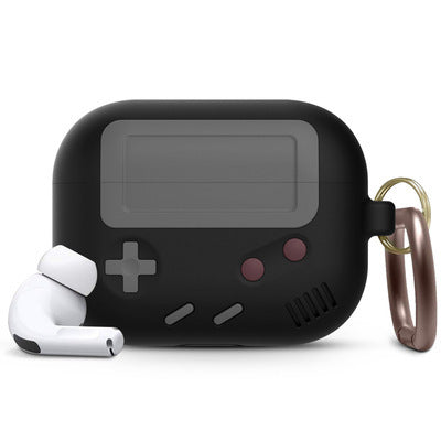 Funda Silicona AirPods Pro Diseño Retro Consola Clásica con Llavero - Image 17