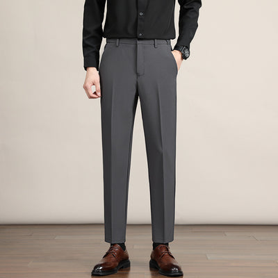 Pantalón de Vestir Hombre Coreano Corte Drop-crotch Tendencia - Image 13