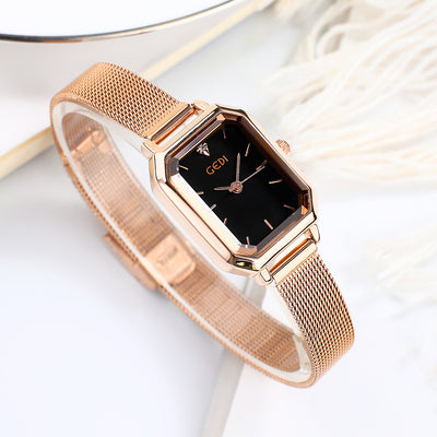 Reloj Cuadrado Retro Casual Versátil para Mujer - Image 2