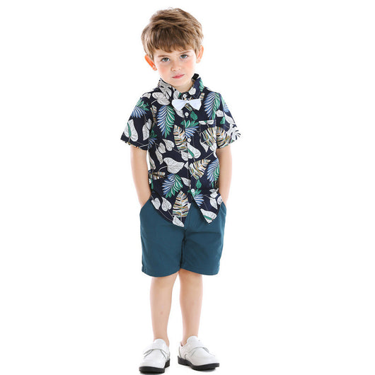 Conjunto de Dos Piezas: Playera Infantil Estampada de Manga Corta - Image 3