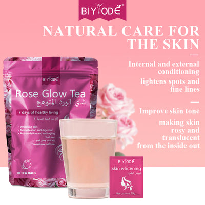Té de Rosa Luminosa - Suplemento Herbal Detox con Crisantemo para Brillo Natural - Image 3