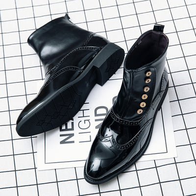 Botas Martin de Cuero Premium para Hombre - Estilo Urbano y Personalidad - Image 3