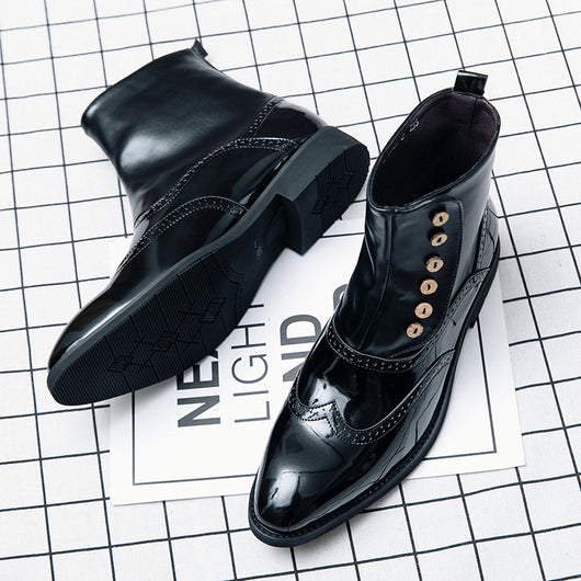 Botas Martin de Cuero Premium para Hombre - Estilo Urbano y Personalidad - Image 3