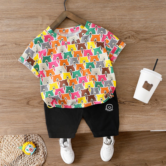 Ropa Infantil con Patrón de Ositos Adorables